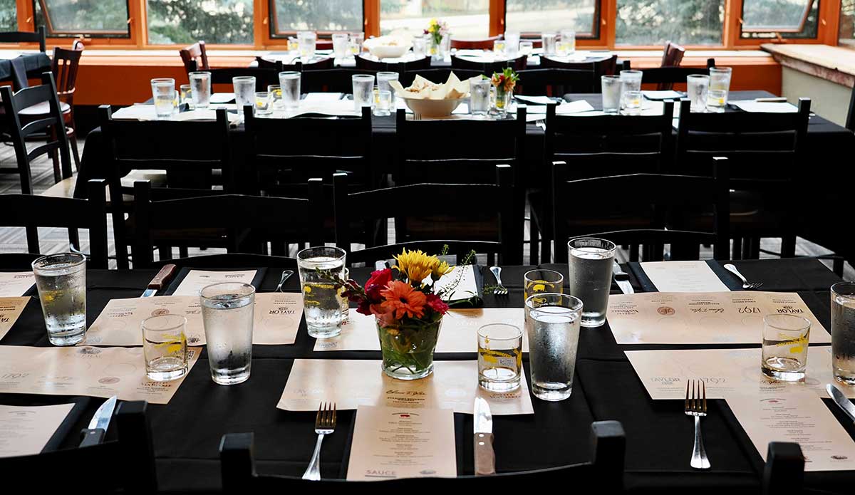 boubron pairing dinner seating