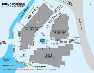 2021 Breck Sunday Market Map