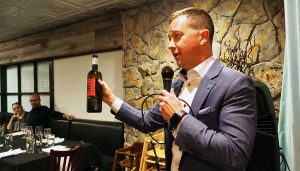 bfw wine pairing dinner presentation